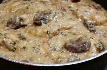 Chicken Marsala...adding the rest of ingredients...