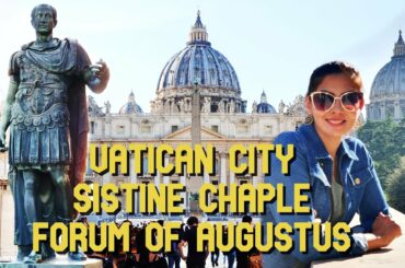 Italy Vlog: Rome - Sightseeing: Vatican City Tour | St Peter's Basilica | Sistine Chapel | Day 2