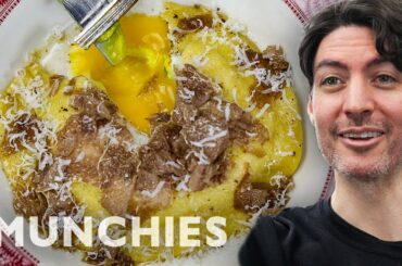 Egg Yolk Raviolo with Truffles - How To