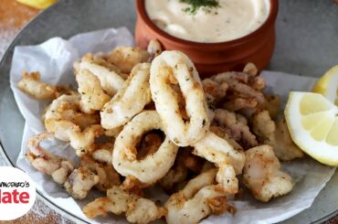 FRIED CALAMARI RECIPE | How to Make Crispy Fried Calamari