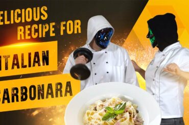 Delicious recipe for Italian Carbonara!