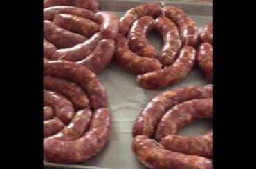 Homemade Italian Sausages (Hot or Mild)