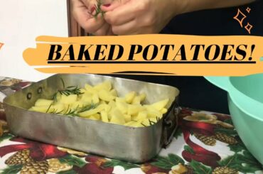 Baked potatoes !!!! -Italian Crazy Kitchen