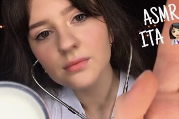 ASMR Dottoressa RolePlay 👩🏻‍⚕️ Soft Italian Voice 🇮🇹
