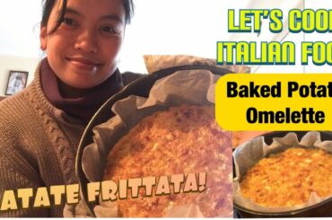 HOW TO COOK BAKED POTATOES OMELETTE / FRITTATA / ITALIAN FOOD / JACQ & Pittie