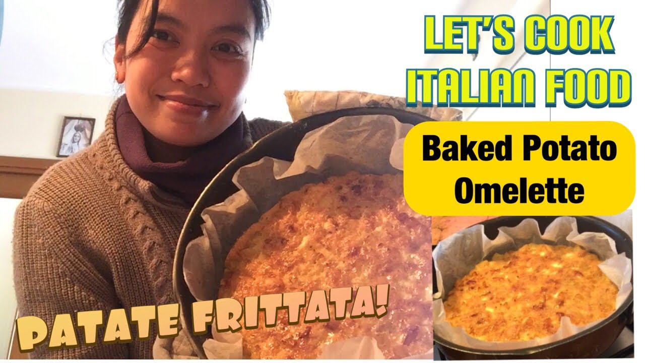 HOW TO COOK BAKED POTATOES OMELETTE / FRITTATA / ITALIAN FOOD / JACQ & Pittie HOW TO COOK BAKED POTATOES OMELETTE / FRITTATA / ITALIAN FOOD / JACQ & Pittie