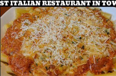 Best Italian Restaurant in Town l By Travel Eat & More l 2020