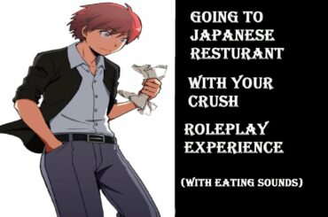 [ASMR] Eating Sushi and Japanese food With Your Boyfriend! [Eating sounds][Italian Accent][Roleplay]