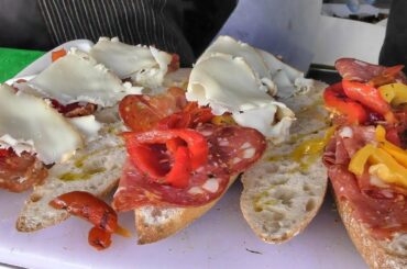 Italian Traditional Sandwiches. Old Spitalfields Market. London Street Food