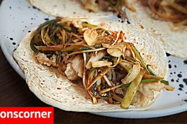 Korean BBQ Tacos Recipe | Korean Mexican Fusion Dish