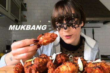 MUKBANG ITA: POLLO FRITTO PICCANTE (Ricetta Coreana) EATING SHOW ITALIANO