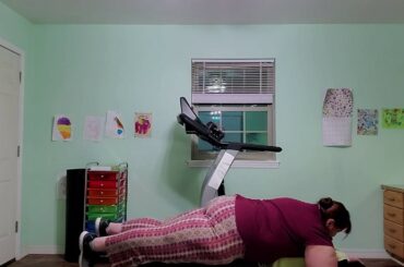 Day 16 Part 1 Abs & Gluts workout/weight loss/eating right/journey in progress