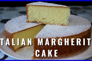 ITALIAN MARGHERITA CAKE easy and quick recipe by ItalianCakes
