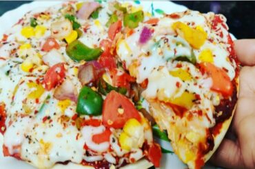 Domino's Style Pizza Recipe On Pan || tawa pizza without oven || अब पिज़्ज़ा बनाना हुआ और भी आसान ||