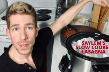 Saylem's Slow Cooker Lasagna - Beginners Welcome! Disaster proof tutorial- Cook like a professional