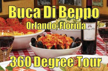Fun 360 Tour of Buca Di Beppo in Orlando, Florida