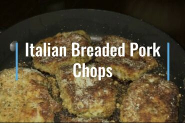 Italian Breaded Pork Chops