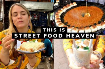 I ONLY ATE MUMBAI STREET FOOD FOR 24 HOURS!  ||  India Vlog