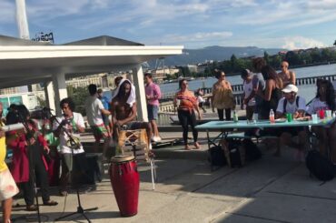 Riverside lunch Geneva