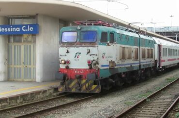 Italy/Sicily: A FS Trenitalia Class E656 rests at Messina Centrale having arrived from Palermo