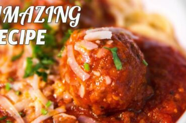 Turkey Meatballs and Sauce Easy Baked Recipe With Christina Nicci