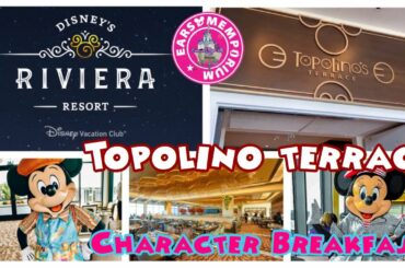 🔴 LIVE:Topolino’s Terrace Character Breakfast. Disney’s Riviera Resort. Mickey & Minnie.