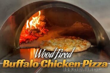 Buffalo Chicken Pizza in Wood Fired Oven - Recipe by ilFornino