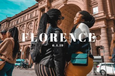 VLOG: FLORENCE, ITALY|| SOUTH AFRICAN YOUTUBER