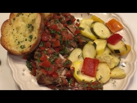 Chicken with Italian Salsa Chicken with Italian Salsa