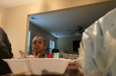 We enjoying our Italian meal