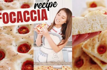 Easy Focaccia | Soft Italian Bread Recipe