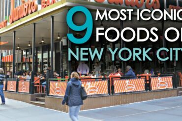 The 9 Most ICONIC FOODS of New York City