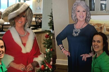 Eating at a Celebrity Chefs Restaurant Paula Deen’s for Christmas