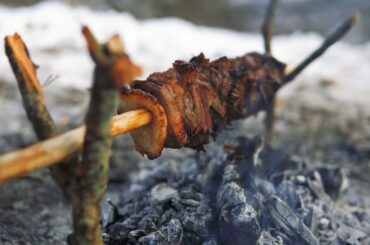 How to cook Doner Kebab in wild conditions