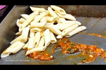 Mouthwatering Pasta Making🍲Italian pasta recipe by Hardworking Boy/Street food Pasta
