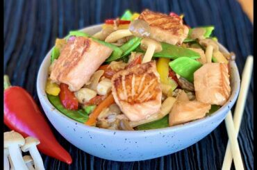 Easy Salmon Stir Fry
