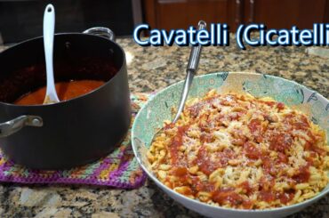 Italian Grandma Makes Cavatelli (Cicatelli)