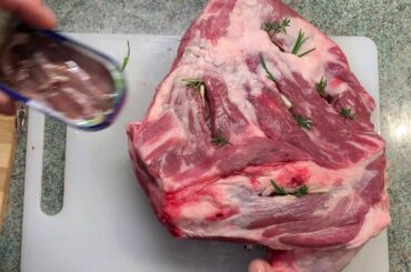 Italian rost with lamb