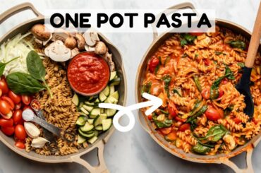 One Pot Pasta Recipe | EASY + Cozy