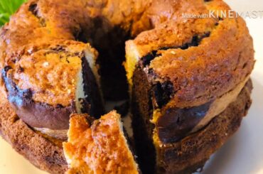 Two Coloured Donut Cake Recipe || Italian Recipe Ciambellone || Jimi’s Kitchen