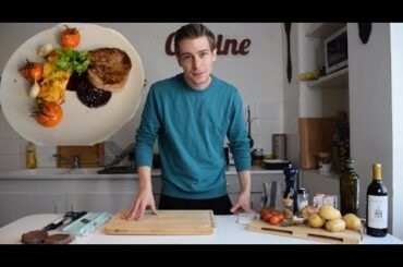 THE BEST BEEF TENDERLOIN RECIPE WITH RED WINE SAUCE! COOK WITH ME