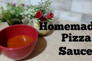 Homemade Pizza Sauce recipe(how to make authentic pizza sauce) Italian pizza sauce