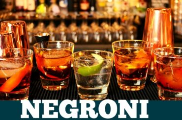 Negroni Cocktail Variations | 5 Negroni Recipes  | Fuzz & Buzz Ep #2 Cocktails - Drinks