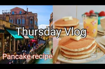 Thursday Vlog. Pancake recipe 🥞 #pancake #Italy #sylhetyblog