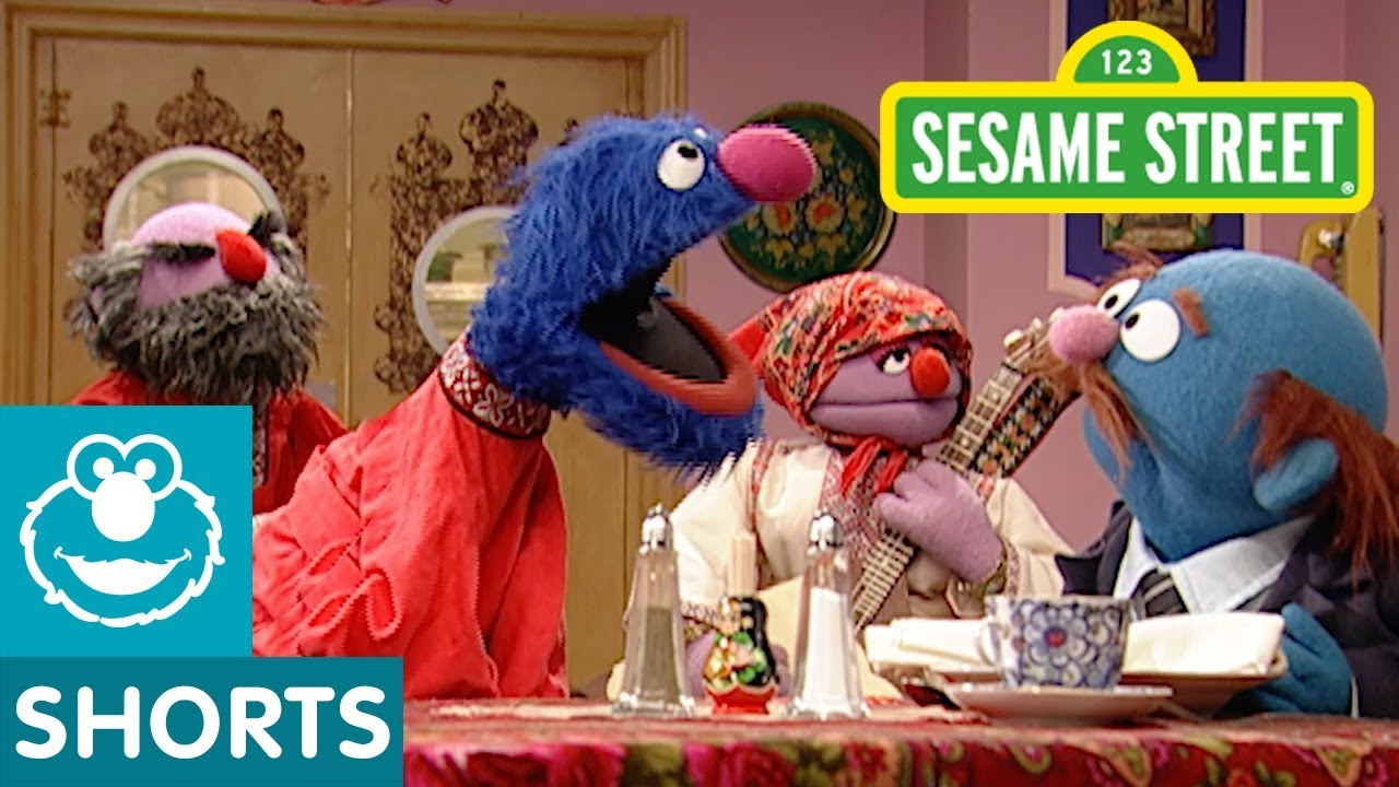 Sesame Street: Charlie's Russian Restaurant | Waiter Grover Sesame Street: Charlie's Russian Restaurant | Waiter Grover