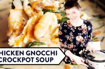 Crockpot Chicken Gnocchi Soup: Olive Garden Copycat Recipe!