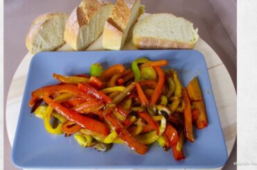 ITALIAN FRY BELL PEPPER RECIPE | Vegan Friendly Recipe Easy To Make