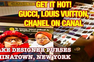 HOW TO BUY A FAKE DESIGNER BAG ON CANAL STREET IN NEW YORK CITY | Bootleg | Little Italy Is A Vibe!