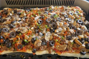 'Power Smokeless Grill XL Deluxe - Italian Sausage Pizza