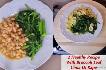 2 ITALIAN MEDITERRANEAN VEGAN RECIPE TO TRY | Vegan Friendly Recipe Cima Di Rape